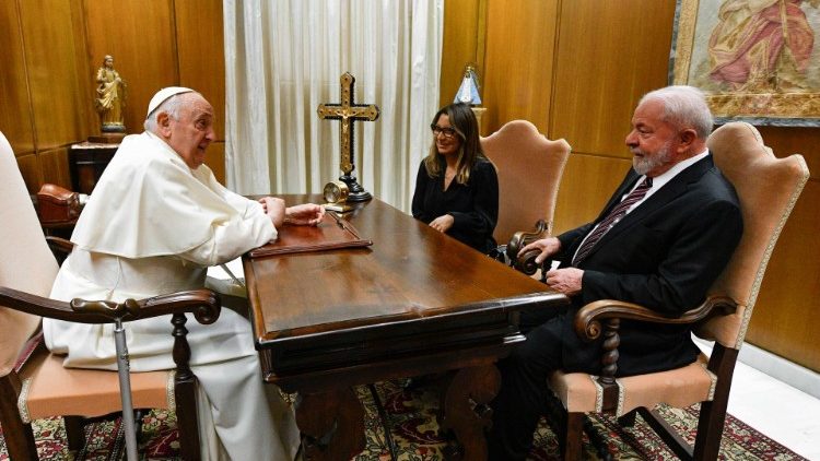 Papa Francisco Recebe No Vaticano O Presidente Do Brasil Luiz In Cio