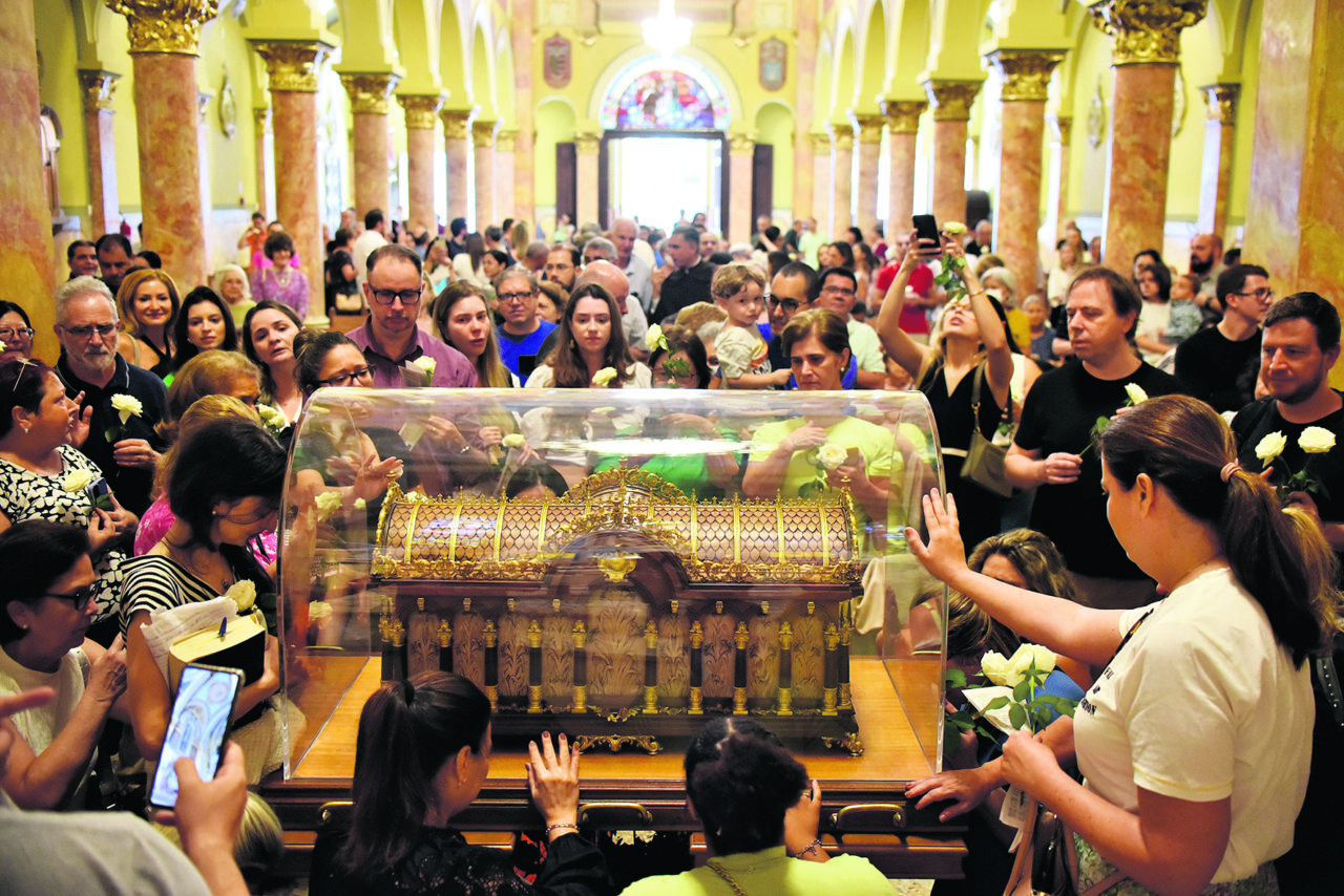 Peregrinação das relíquias de Santa Teresinha ao Brasil entra na etapa