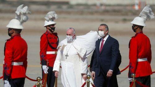 Papa Francisco chega ao Iraque, Jornal O São Paulo