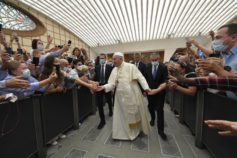 Papa: sinodalidade não é um slogan, significa ‘caminhar juntos’, Jornal O São Paulo