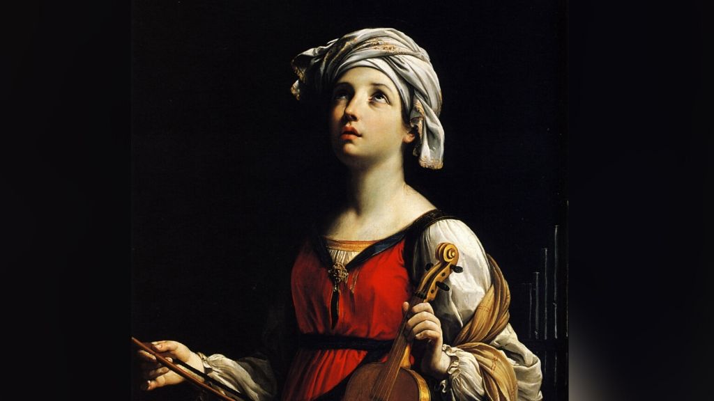 Santo do dia Santa Cecilia exemplo de mulher crista