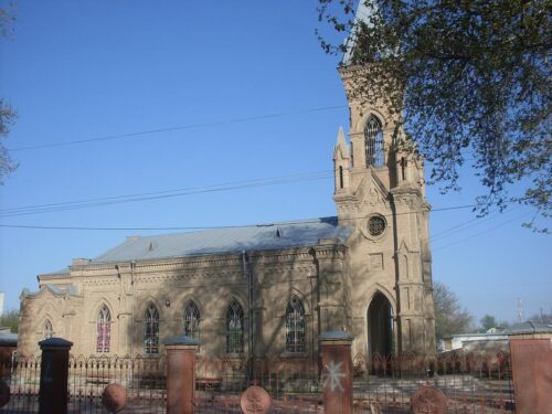 reproducao Igreja de Sao Joao Batista Uzbequistao