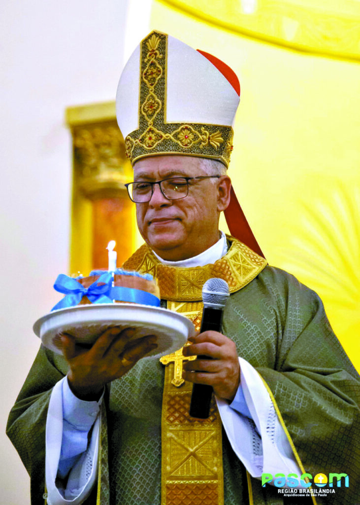Dom Carlos Silva celebra primeiro ano de episcopado, Jornal O São Paulo