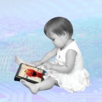 A tecnologia e as crianças pequenas