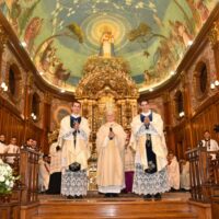 Cardeal Scherer ordena dois novos padres para a Arquidiocese de São Paulo