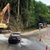 Governo de SP traz atualização sobre trabalhos após fortes chuvas no litoral paulista