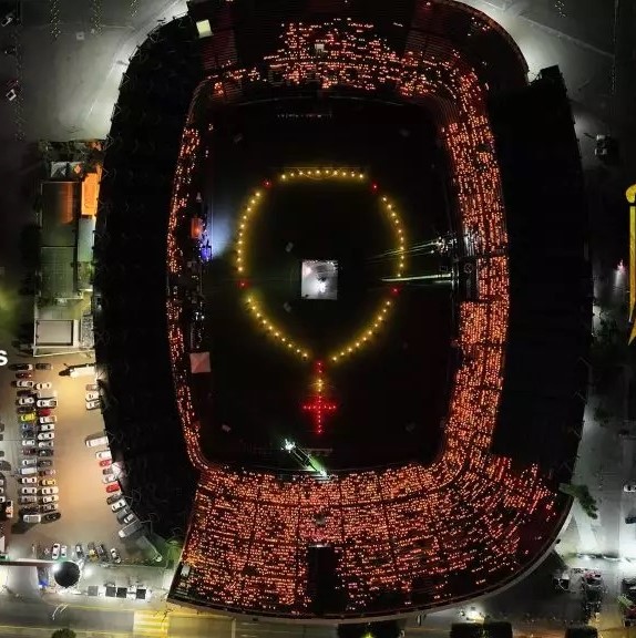 No México, milhares de fiéis participam do Rosário Vivo - Jornal O São Paulo