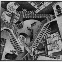 01 caderno fe cidadania trabalhadores04_Relativity_M. C. Escher