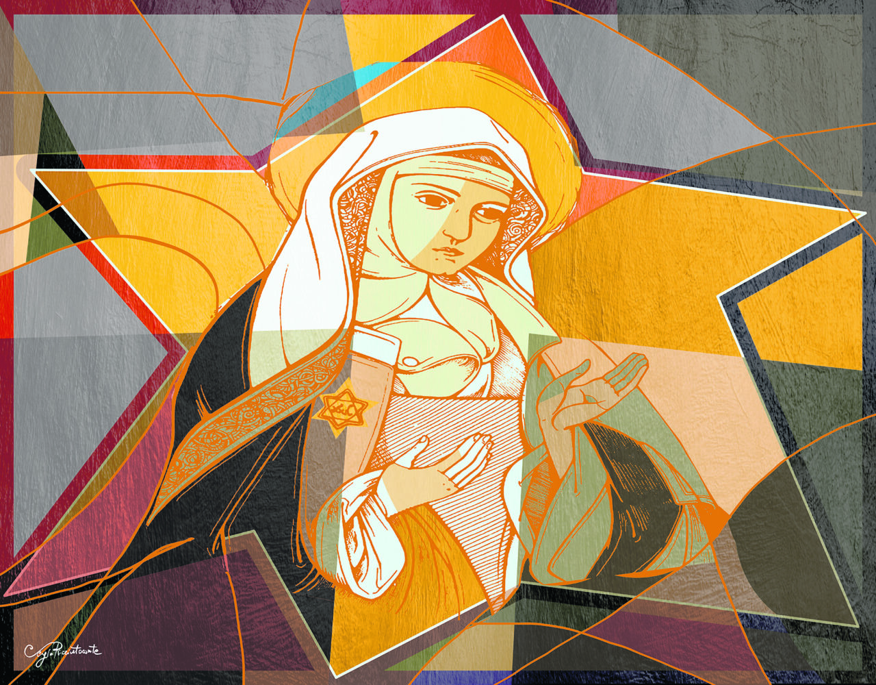 14 ilustração edith stein