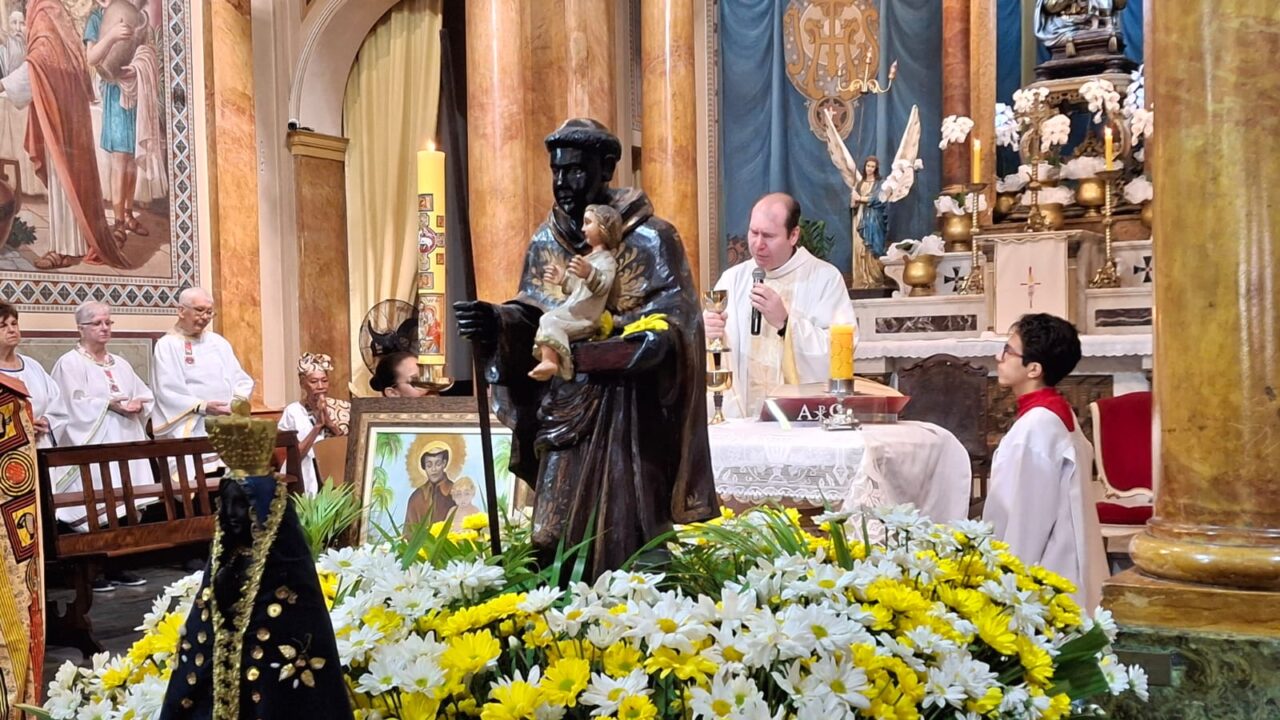 São Benedito é celebrado na Paróquia Nossa Senhora Achiropita - Jornal O São Paulo