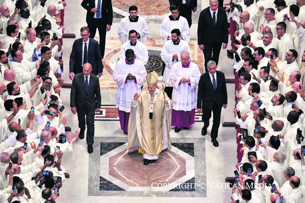Papa convoca seminaristas, sacerdotes e bispos à redescoberta da alegria do chamado de Cristo - Jornal O São Paulo