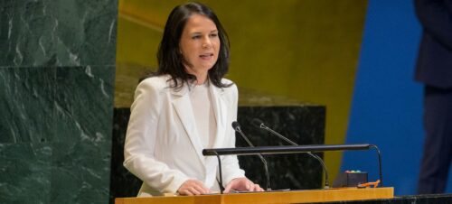 Annalena Baerbock toma posse como nova presidente da Assembleia Geral da ONU