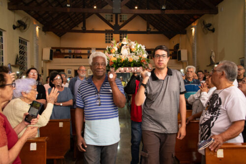 Festejos paroquiais, missões e Batismos em destaque na Brasilândia