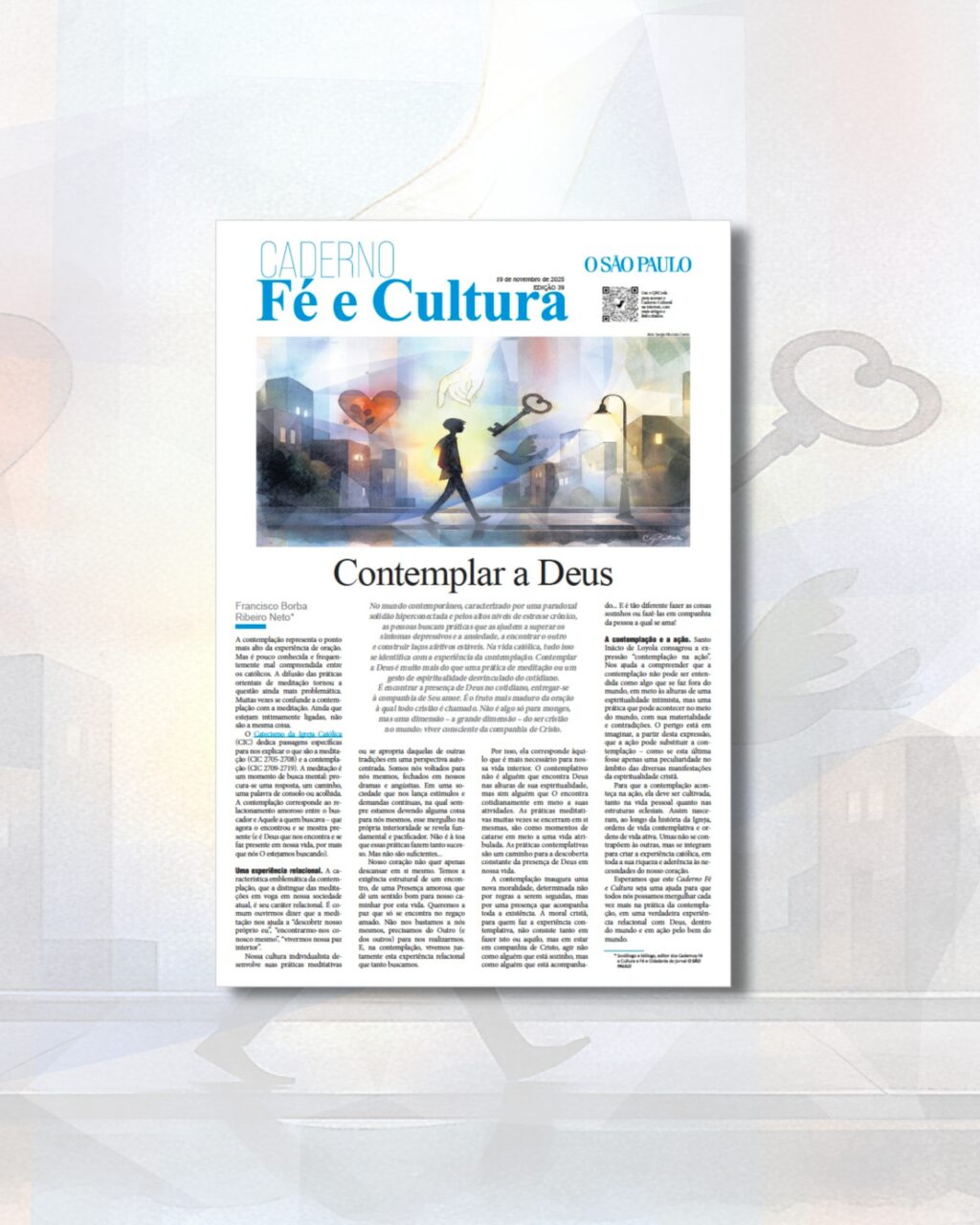 Contemplação: entregar-se à companhia do amor de Deus no cotidiano - Jornal O São Paulo