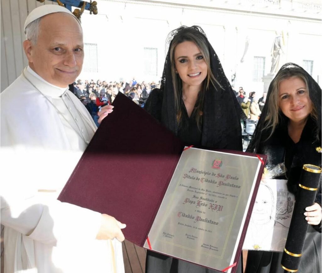 Câmara Municipal concede honrarias ao Papa Leão XIV - Jornal O São Paulo