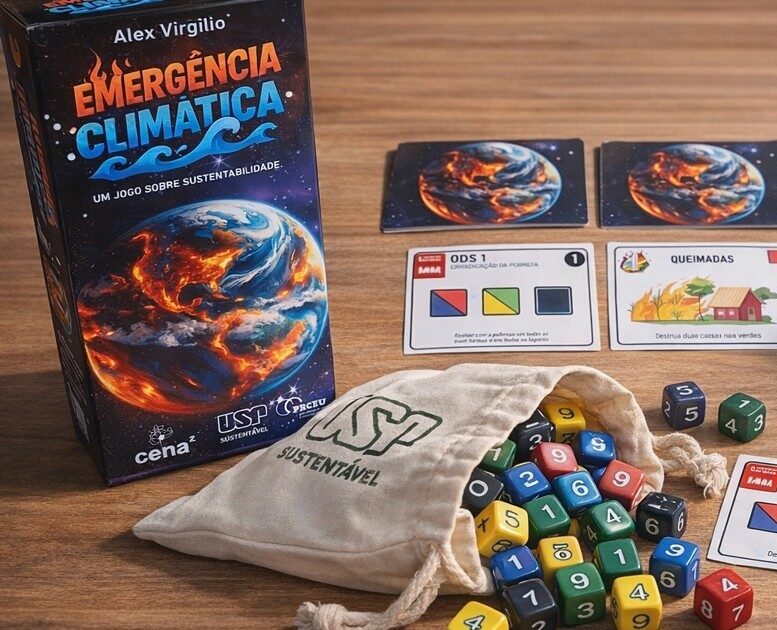 Jogo criado na USP usa cartas e cooperação para ensinar sustentabilidade e urgência climática - Jornal O São Paulo