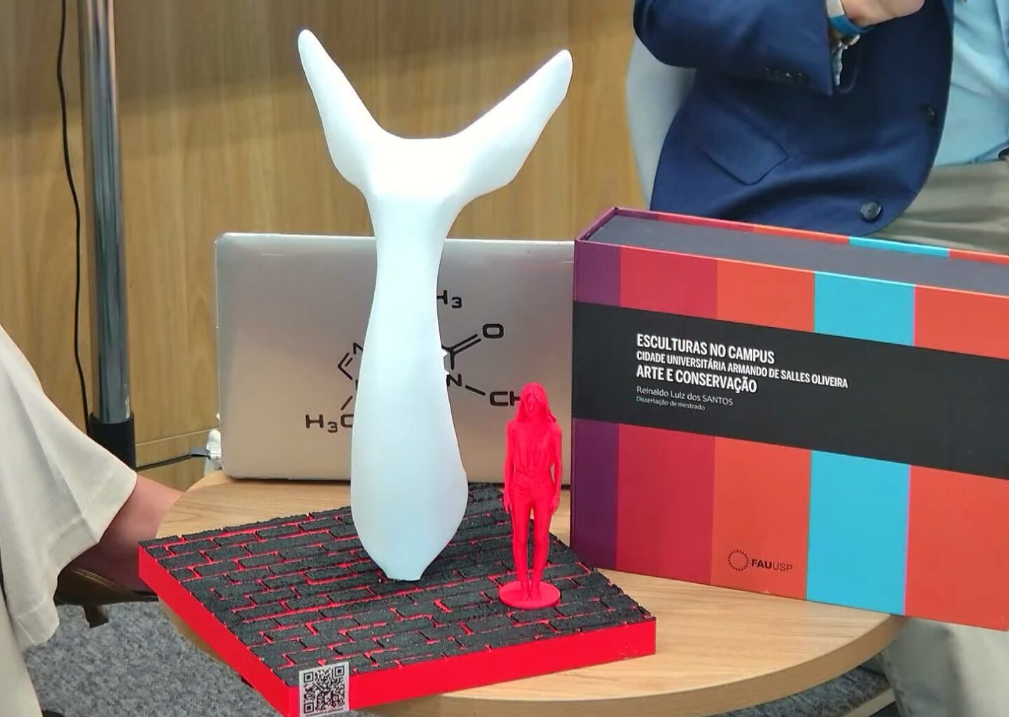 USP lança projeto Sentir para Conhecer com esculturas impressas em 3D - Jornal O São Paulo