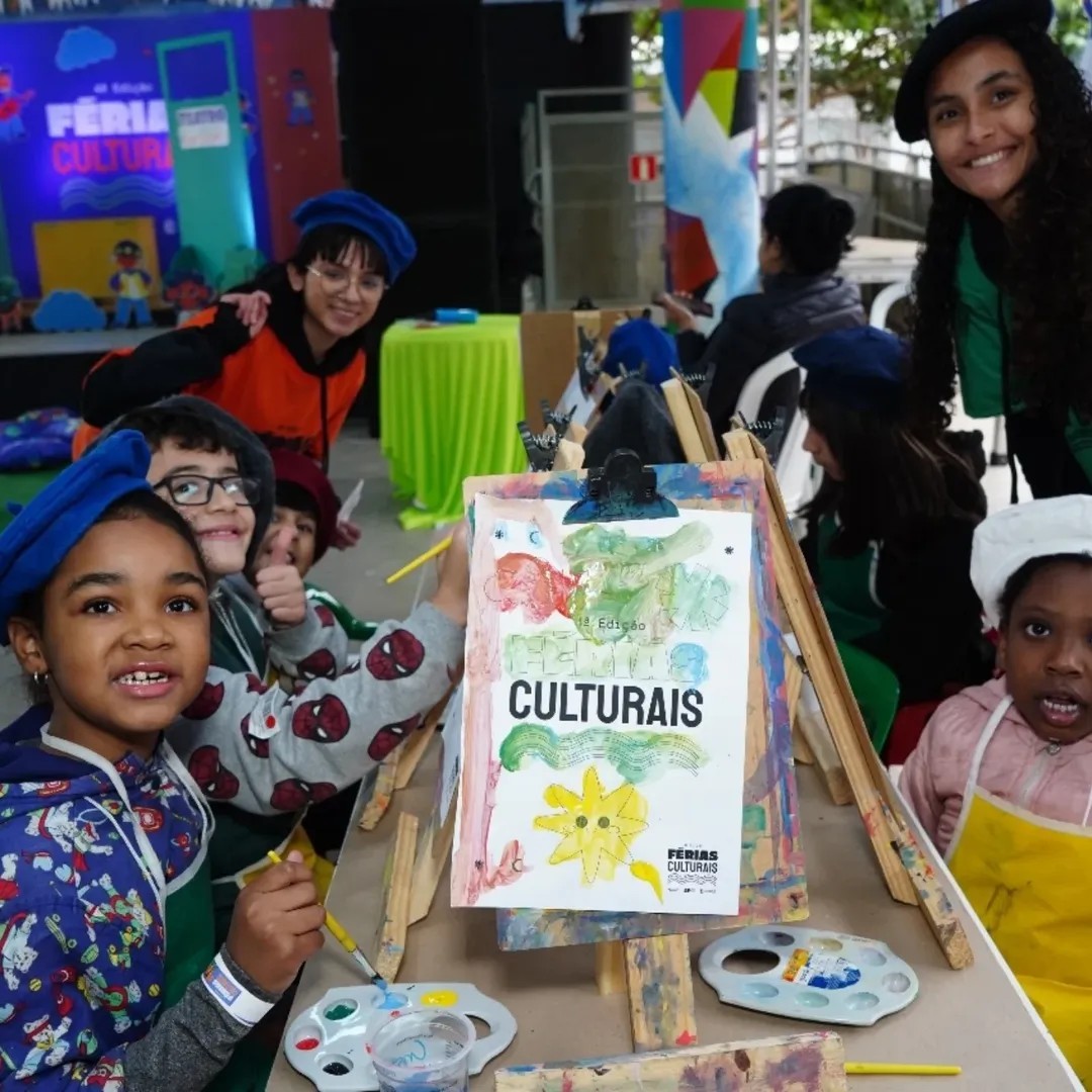 Arte, brincadeira e cultura tomam conta da cidade com as Férias Culturais - Jornal O São Paulo