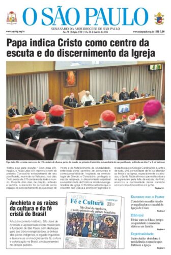 14 de janeiro de 2026 - Jornal O São Paulo