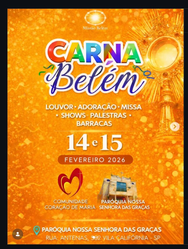 Comunidades e movimentos católicos promovem retiros para a vivência da fé no carnaval - Jornal O São Paulo