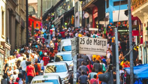 Rua 25 de Março: fé, Constituição e liberdade - Jornal O São Paulo