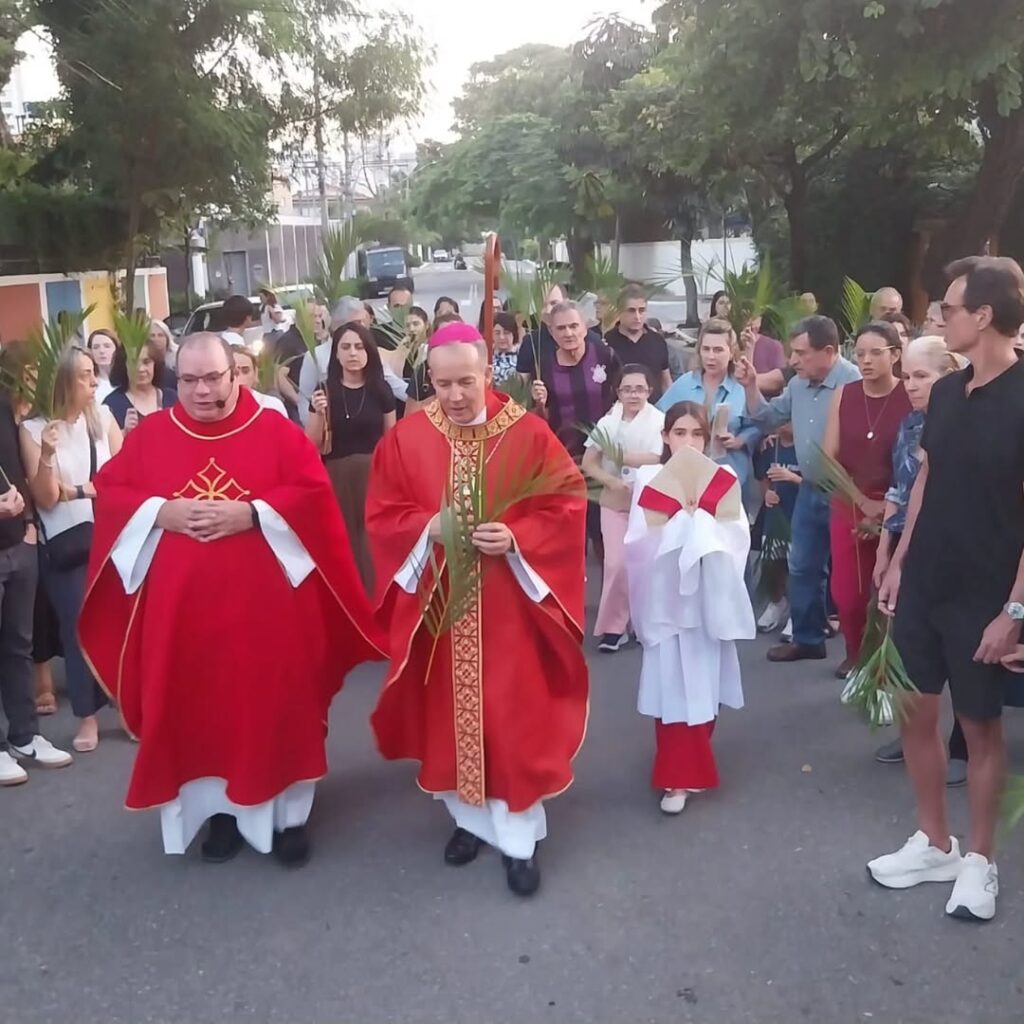 Dom Celso preside missa no Domingo de Ramos na Região Ipiranga - Jornal O São Paulo