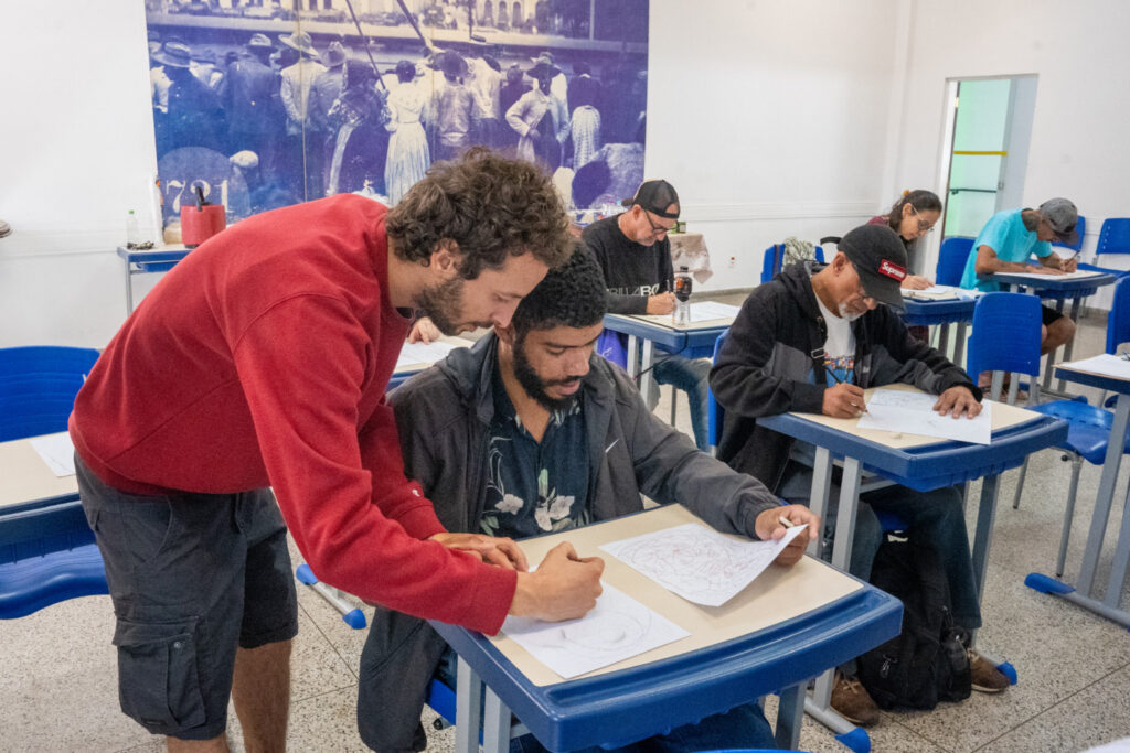 Arte urbana ‘Acolhida’ é inaugurada no Arsenal da Esperança - Jornal O São Paulo