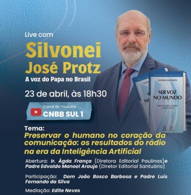 Regional Sul 1 e Pascom promovem live formativa com Silvonei José, a voz do Papa no Brasil - Jornal O São Paulo
