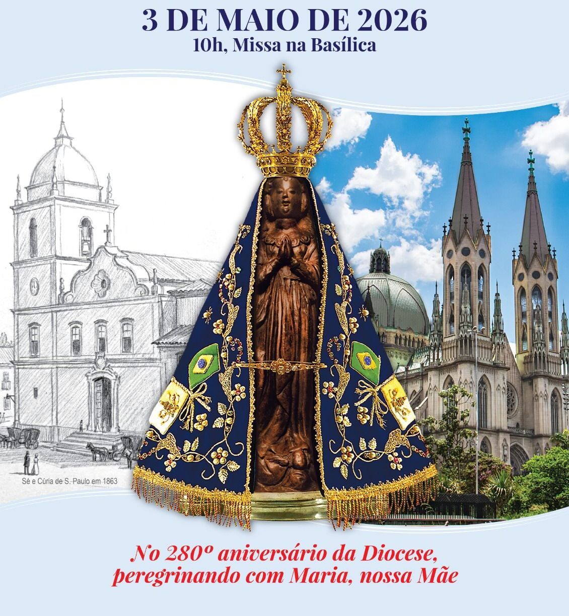 Avançam os preparativos para a 125ª Romaria Arquidiocesana a Aparecida - Jornal O São Paulo