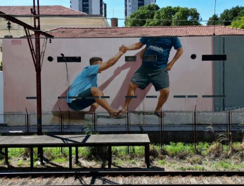 Arte urbana ‘Acolhida’ é inaugurada no Arsenal da Esperança - Jornal O São Paulo