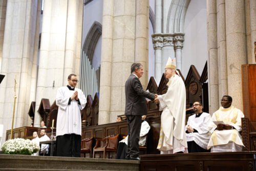 Dom Odilo preside missa na 73ª Páscoa da Família Forense - Jornal O São Paulo