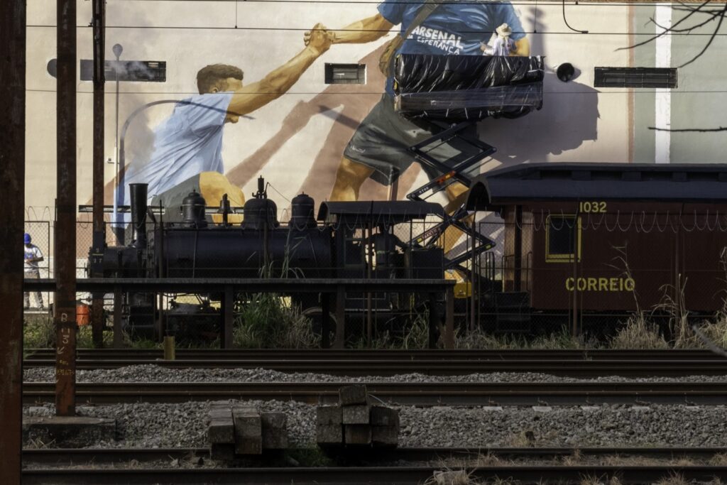 Arte urbana ‘Acolhida’ é inaugurada no Arsenal da Esperança - Jornal O São Paulo