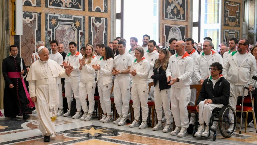 Papa aos atletas: em tempos de guerra, o esporte promove a lógica do encontro - Jornal O São Paulo