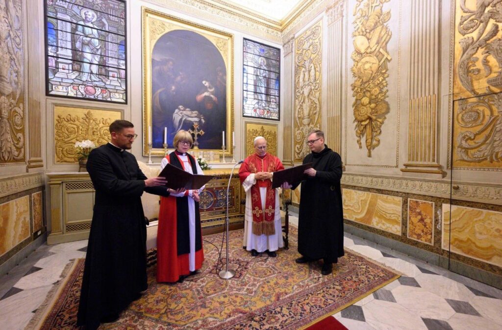 Papa à arcebispa de Cantuária: a unidade dos cristãos é testemunho de paz - Jornal O São Paulo