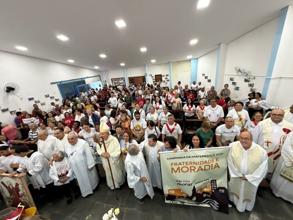 Fiéis do Decanato Santo André rendem graças a Deus pela Campanha da Fraternidade de 2026 - Jornal O São Paulo