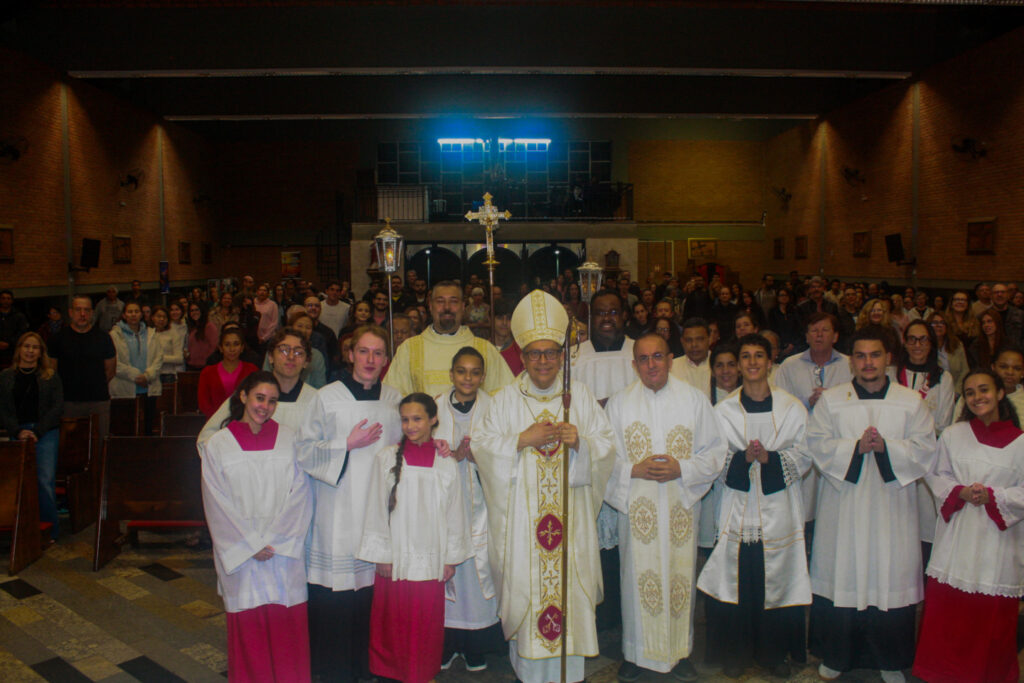 Dom Edilson realiza visita pastoral à Paróquia Nossa Senhora de Lourdes - Jornal O São Paulo