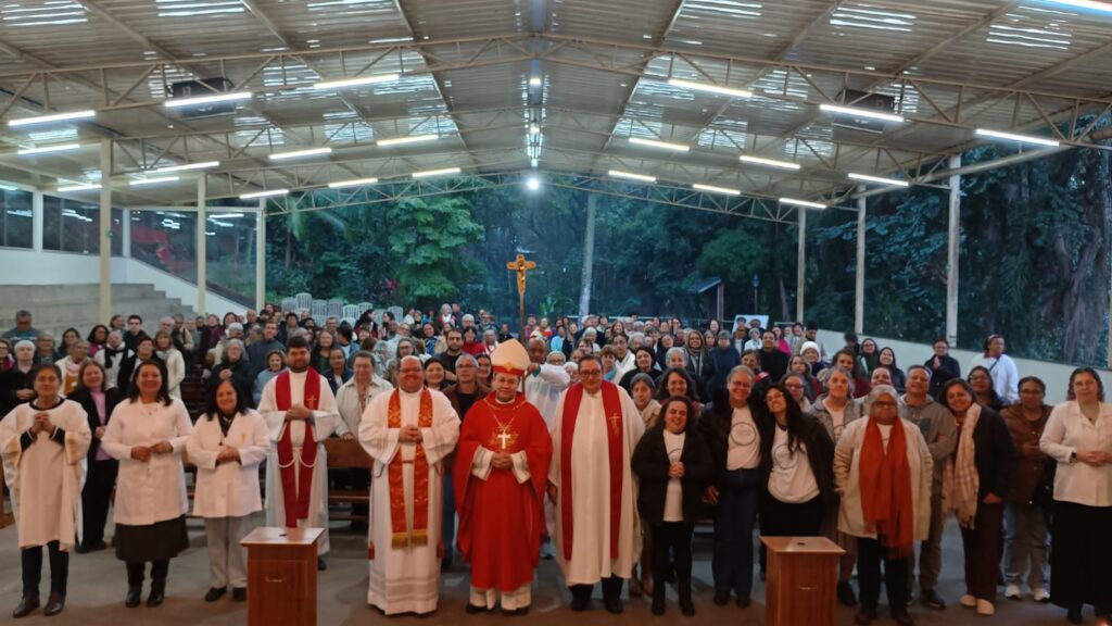 Mais de 200 pessoas participam do retiro do Vicariato para a Pastoral da Saúde e dos Enfermos - Jornal O São Paulo
