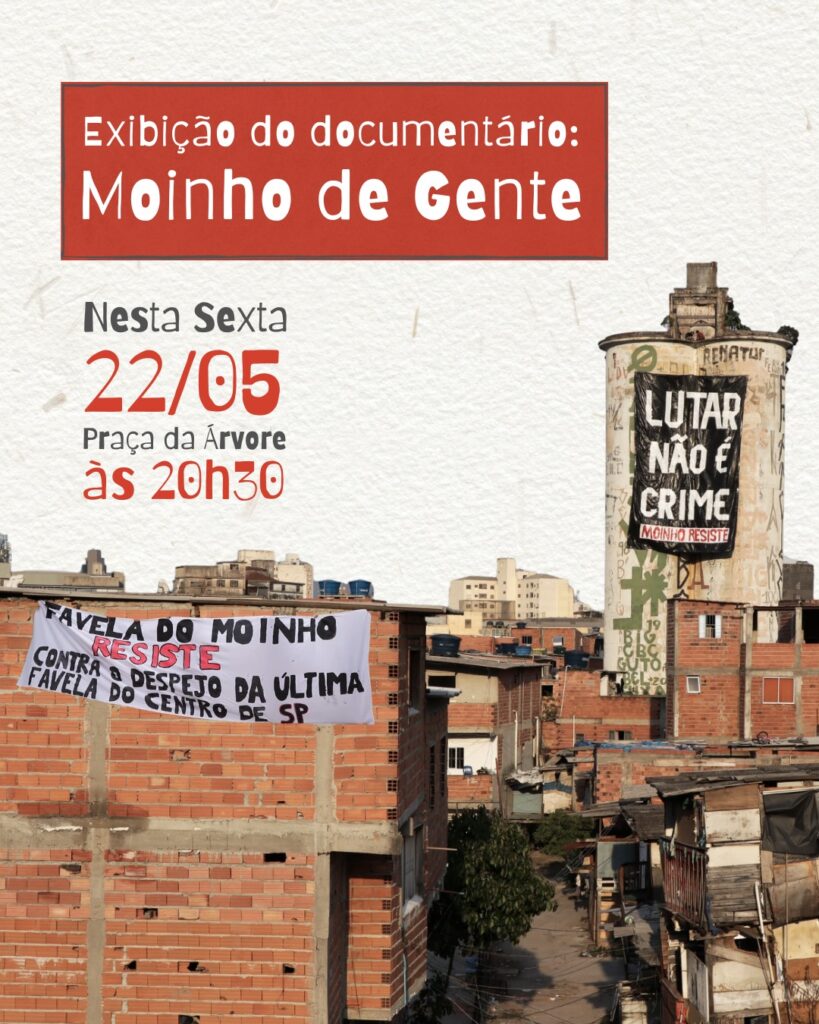 Na Casa da Solidariedade, cursinho popular exibe o documentário ‘Moinho da Gente’ - Jornal O São Paulo