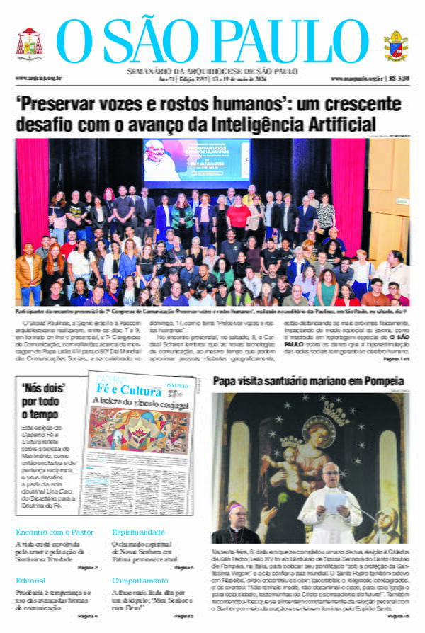 13 de maio de 2026 - Jornal O São Paulo