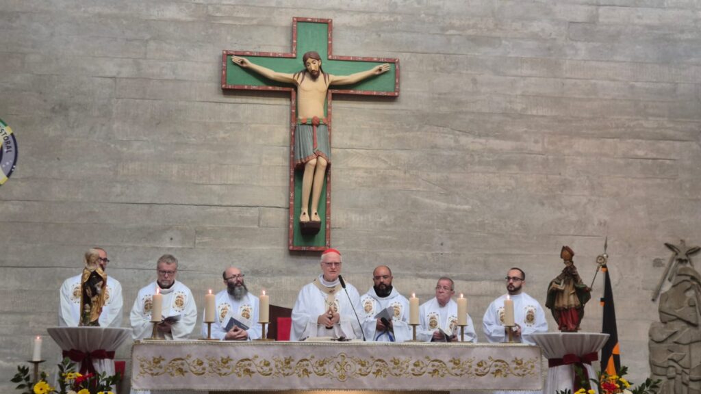 Dom Odilo preside missa pelos 125 anos da pastoral católica de língua alemã em São Paulo