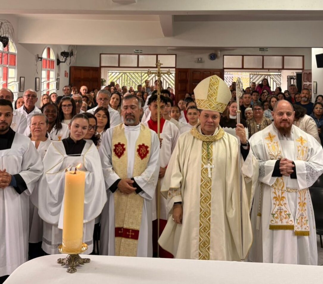Dom Cícero Alves de França realiza visita pastoral à Paróquia São Gaspar Bertoni - Jornal O São Paulo
