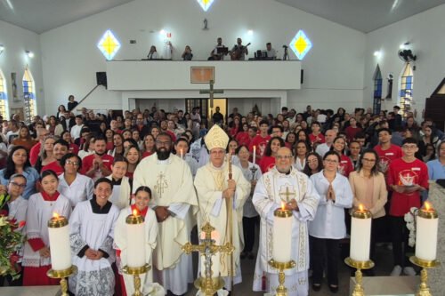 Dom Márcio Antonio preside missas com Crismas e festas de padroeiros na Região Santana - Jornal O São Paulo