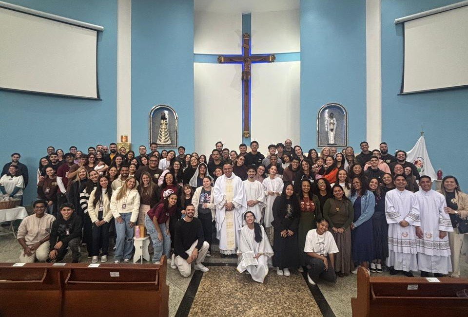 Retiro de Pentecostes é realizado por jovens na Paróquia Nossa Senhora de Loreto - Jornal O São Paulo
