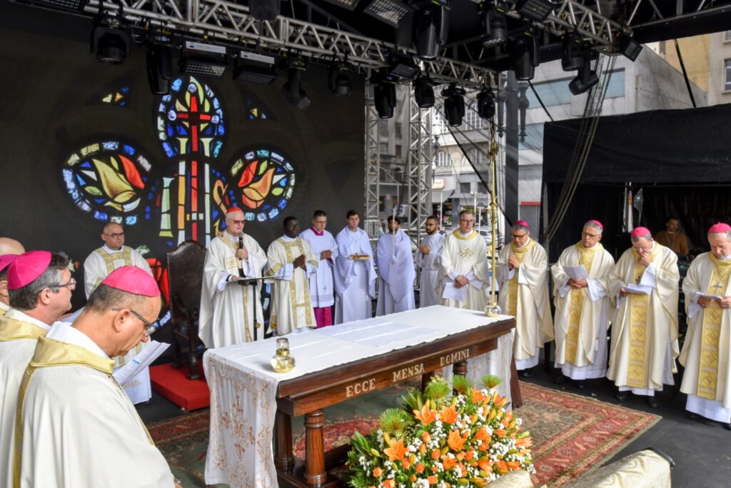 Na Solenidade de Corpus Christi, Dom Odilo recorda a centralidade da Eucaristia na vida da Igreja  - Jornal O São Paulo