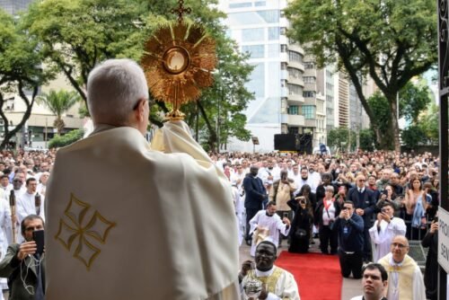 Na Solenidade de Corpus Christi, Dom Odilo recorda a centralidade da Eucaristia na vida da Igreja  - Jornal O São Paulo