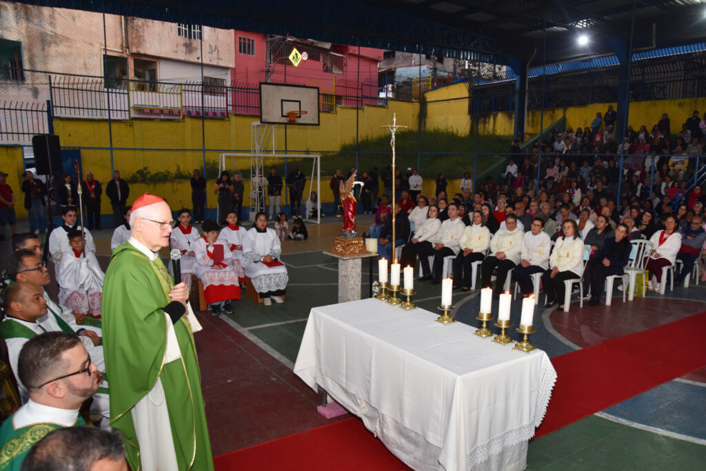 Na periferia da zona Leste, Dom Odilo lembra que todo cristão é a presença da Igreja - Jornal O São Paulo