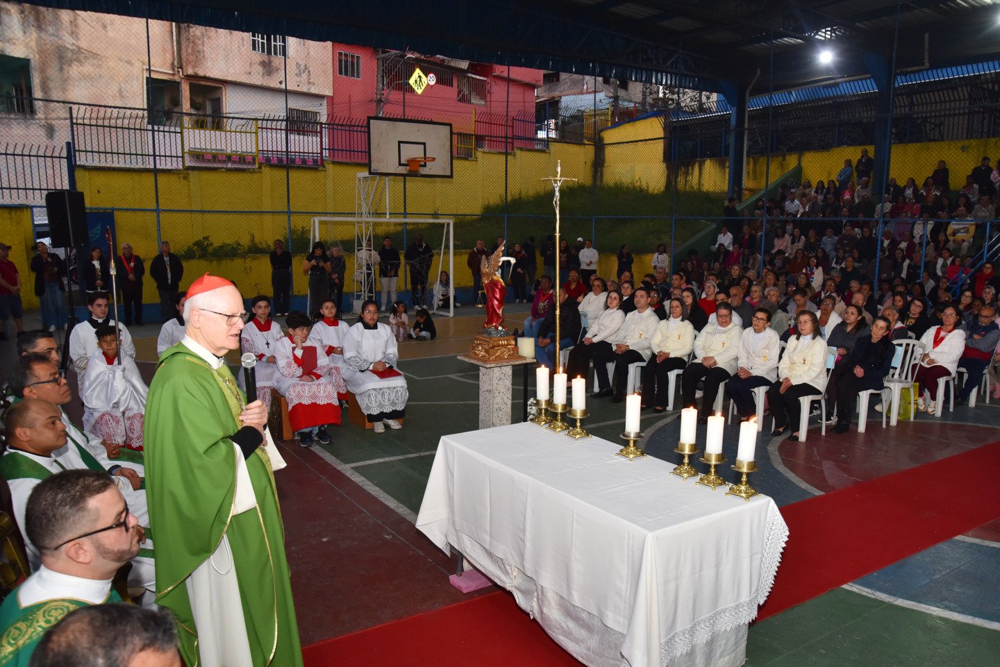 Na periferia da zona Leste, Dom Odilo lembra que todo cristão é a presença da Igreja - Jornal O São Paulo