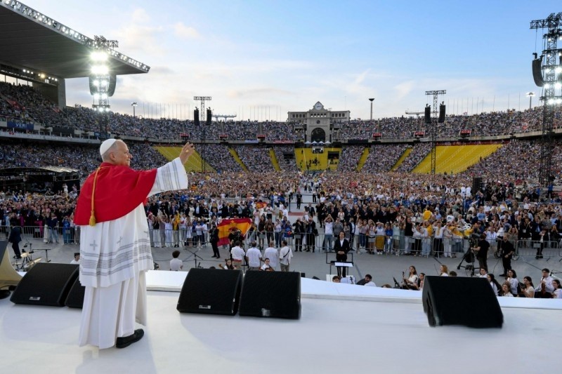 Em imagens, um resumo da viagem do Papa à Espanha - Jornal O São Paulo