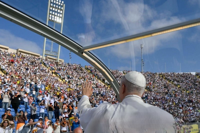 Em imagens, um resumo da viagem do Papa à Espanha - Jornal O São Paulo