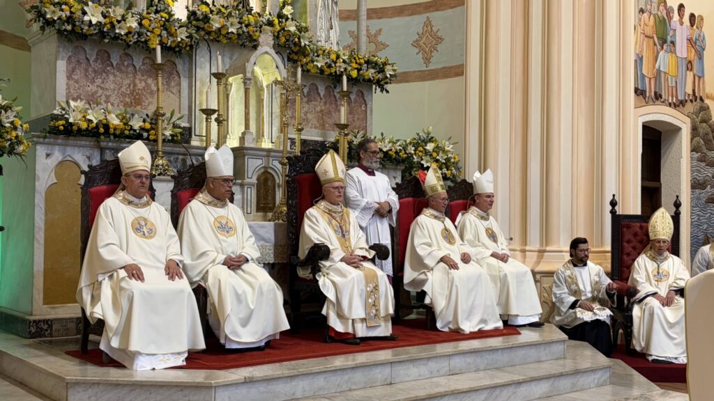 Cardeal Scherer preside missa solene pelos 100 anos da Diocese de Lins (SP)